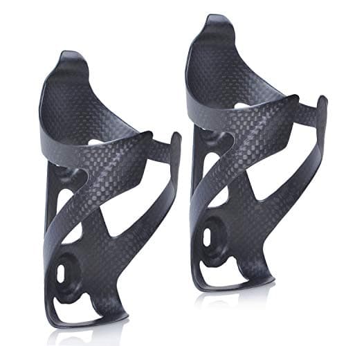 ThinkTop 2 Pack Ultra-Light Full Carbon Fiber Bike Water Bottle Cage Holder