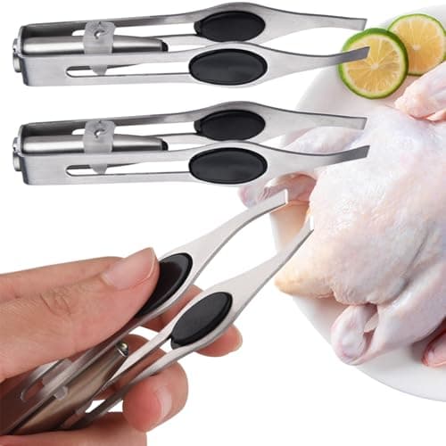 Tweezers for Eyebrows with Light Professional Stainless Steel Plucker Hair