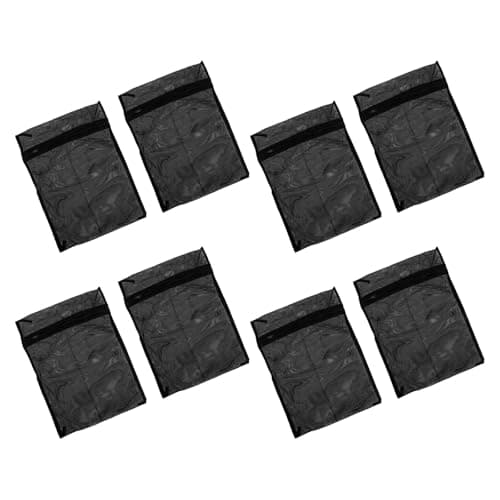 CAXUSD Mesh Laundry Bags 8 Pack Breathable Wash Pouches for Delicates Socks Underwear Travel Storage Organizer Machine Wash Safe