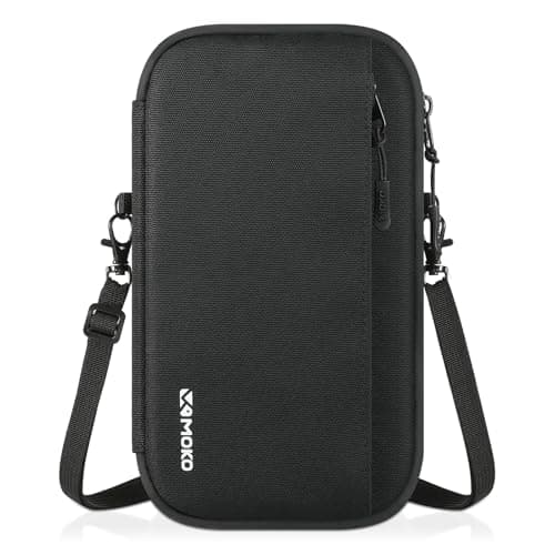 MoKo Family Passport Holder for 8 with AirTag Holder