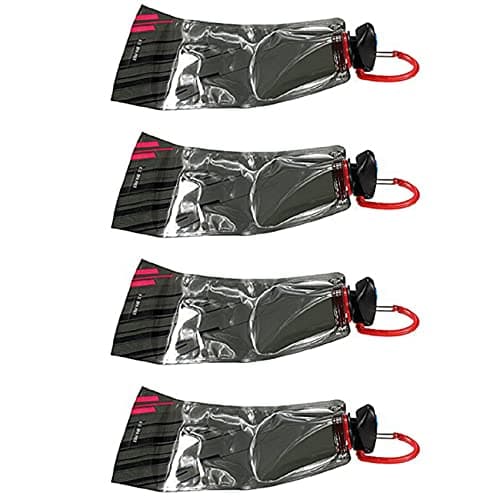Rdjumpdjo 4Pc 700 ML Foldable Reusable Water Bag Drink Bottle Free Bicycle Bottle Black
