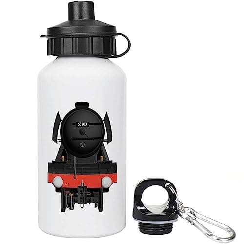 Azeeda 'Scotsman Steam Train' Water Bottle - 400ml (WT00061239)