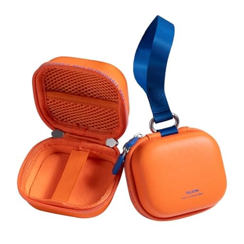 TELESIN DisAdv Mini Carrying Case for GoPro DJI Insta360 Cameras Orange