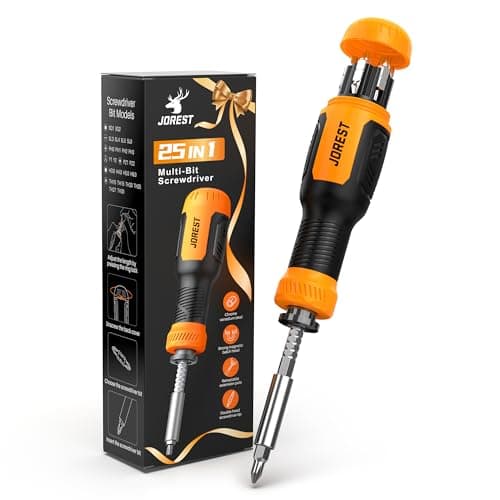 JOREST 25 in 1 Multi Screwdriver, Screw Driver Set, Magnetic Screwdriver