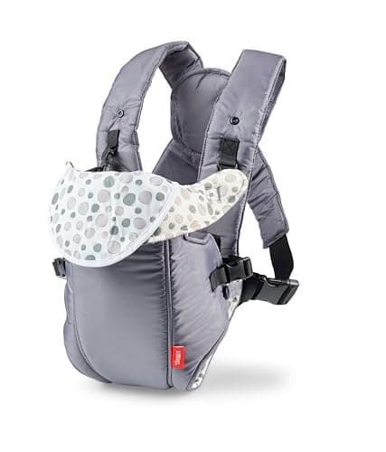 Nuby Two Way to Wear Baby Carrier, Lightweight & Adjustable, 0M+