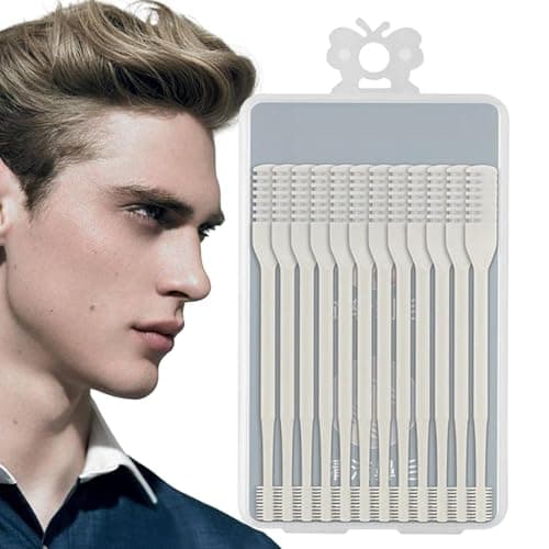 Nose Hair Trimmer, Manual Nose Cleaning Tool Double Head | 360 Degree