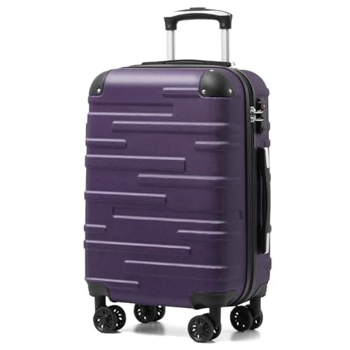 COOLIFE Carry on Suitcase 20 inch, EasyJet Cabin Luggage with TSA Lock,56cm