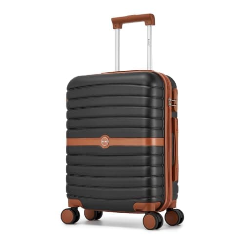 Kono Cabin Hard Shell Suitcase, Lightweight ABS+PC Carry On Hand Luggage