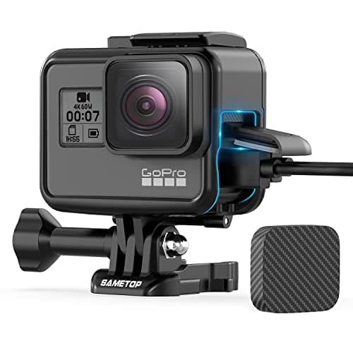 Sametop Case Housing Frame Mount Accessories for GoPro Hero 7 6 5 Cameras