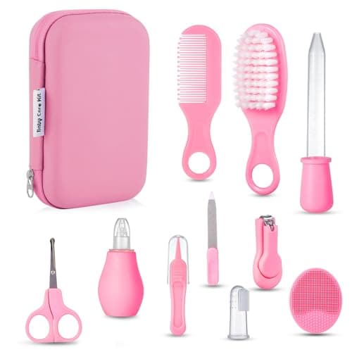 Baby Healthcare and Grooming Kit, Lictin 12PCS Nursery Care,Nail Clippers