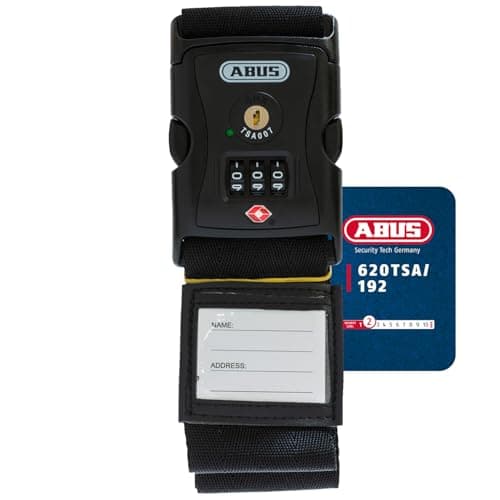 ABUS Luggage Strap with TSA Lock 620TSA/192-192 cm, 3-Digit Code