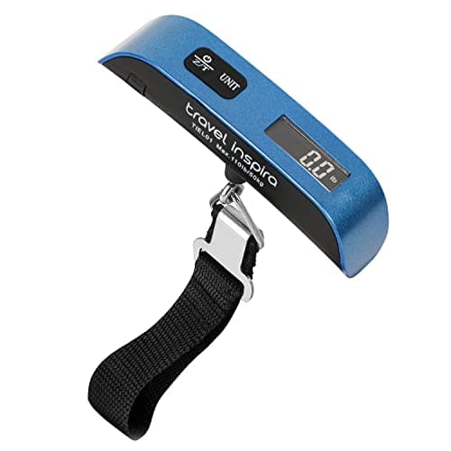 travel inspira Luggage Scale, Portable Suitcase, Weighing Scales (Blue)
