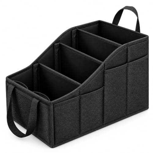 Foldable Car Boot Organiser with Dividers, Pockets and Carry Handles