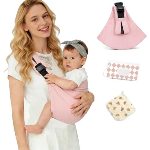 Baby Sling Carrier | Adjustable Front & Back, Adjustable Sling Easy Toddler Carrier Comfortable