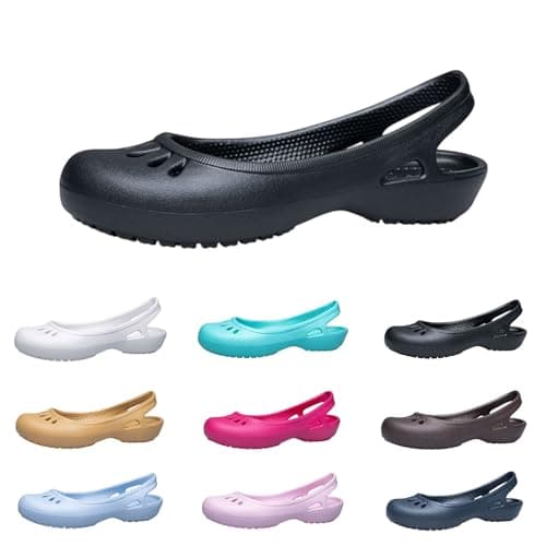 Mary Jane Clogs for Women,Slingback Clogs for Women