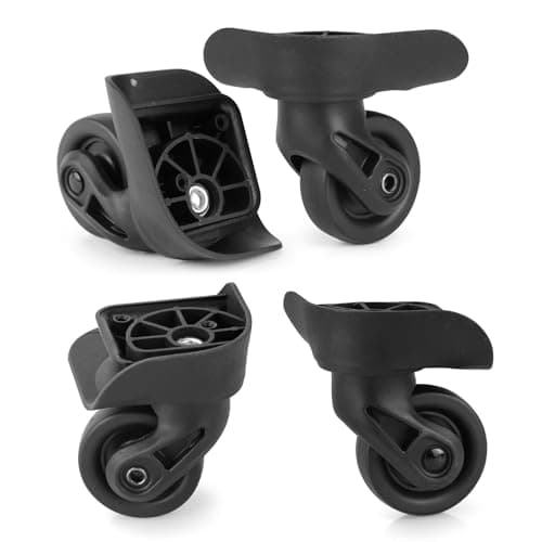 Volein Suitcase Replacement Wheels Spinner Luggage Castors Wheel V237-2Pair