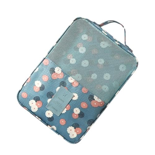 Two Layer Shoe Storage Bag Waterproof Nylon Travel Organizer