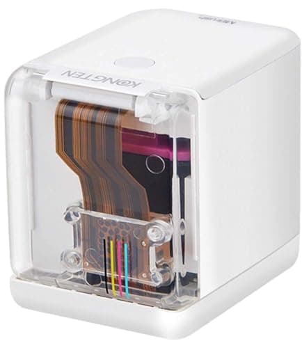 LMYYDES Portable WIFI DIY Label Printer Ink Cake Printer Color Mbrush Mini Handheld Food Bread Macaron Printer Coffee Fruit Cookies Latter Printing