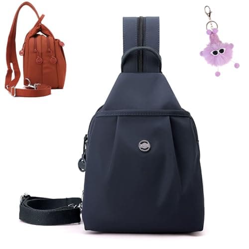 3 in 1 Anti-Theft Travel Tote Bag, 2026 New Waterproof 2-Way Commuter Bag, Convertible Backpack Purse for Women, Multi-compartment Work & Fitness Backpack (Dark Blue)