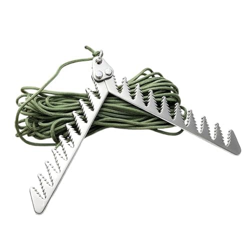 Aquatic Grass Cutter | Foldable Serrated Grip weeds Rake For Fishing 11x3in