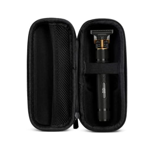 Russell's Premium Travel Case - with Pocket for Charger Cable - Designed for Russell's Beardblend Master & Precision Pro Trimmers
