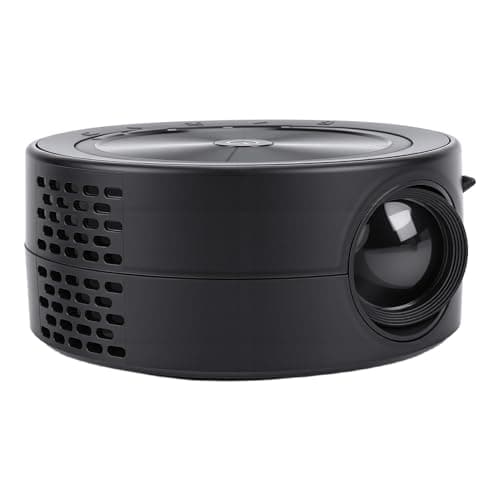 Jectse Mini Projector, 1080P Portable Video Projector with Remote Control, for Home Outdoor Travel Camping Movie Gaming