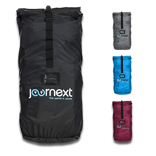 Journext 2 in 1 Backpack Protective Cover and Rain Cover/Backpack Protection, pure black, M (bis 55L)