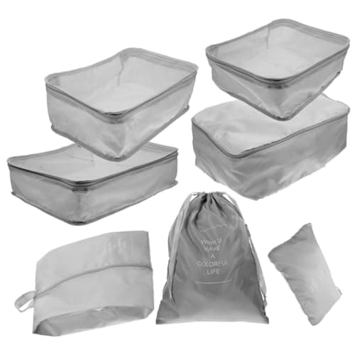 Portable Oxford Cloth Packing Organiser Bags 7 Piece Set