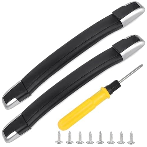 Tobeso-Nuoze - Replacement Suitcase Strap with Carry Handle - 2 Pack - Black