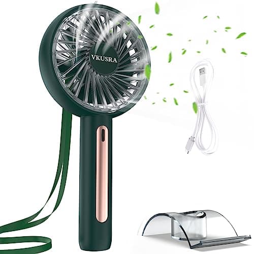 VKUSRA Powerful Handheld Fan for Travel Office Home Outdoor