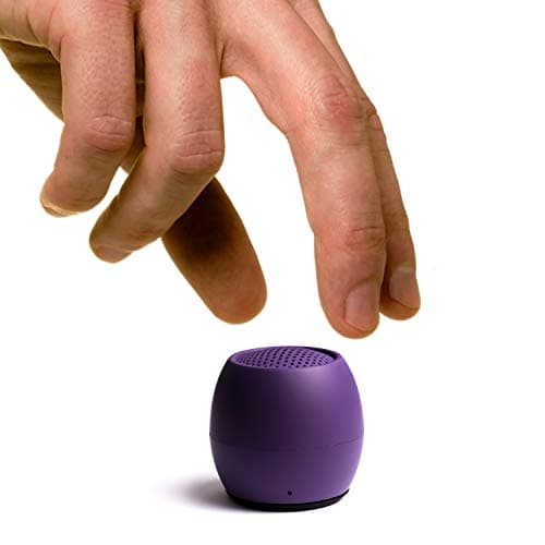 Boompods Zero Mini Bluetooth Speaker - Small Portable Speakers, Purple