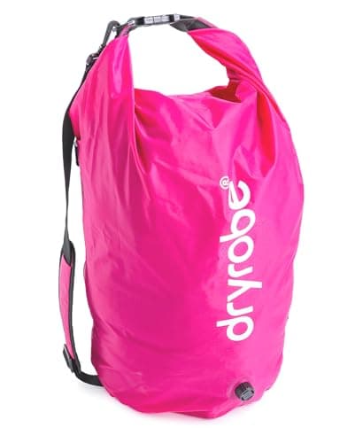 Dryrobe Travel Compression Bag - Compact - Waterproof - Large - 33L - Pink