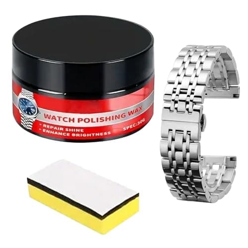 Watch Polishing Kit - Cream Compound, Multi- Scratch Repair, Strap Screen Maintenance | Effective Gloss Enhancement Feature, Precise Polishing Solution For Watches, Brass, Stainless, Resin, Rin