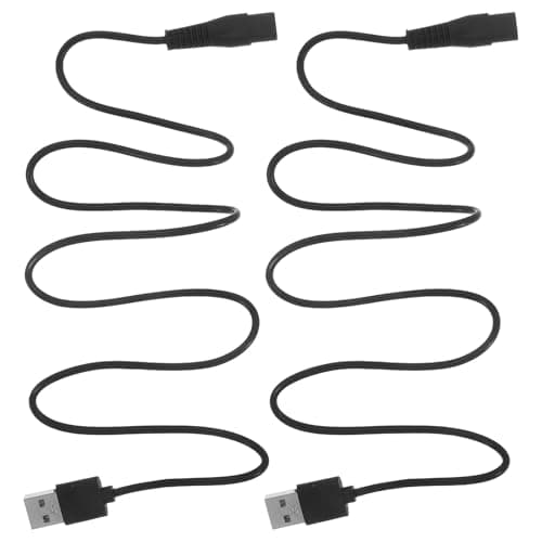 2Pcs Universal USB Charging Cord with 8-Shaped Connector