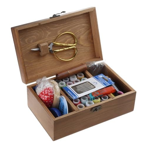 Sewing Kits Portable Travel Sewing Sets Adult Professional Supplies Includes Needle, Thread, Rippers for Beginner Home Kits Upholstery Repair Travel Set Supplies