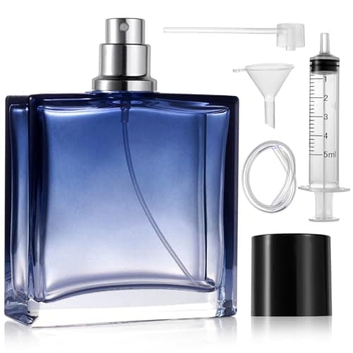 Nadinsta 100ml Empty Glass Perfume Atomiser, Perfume Spray Bottle