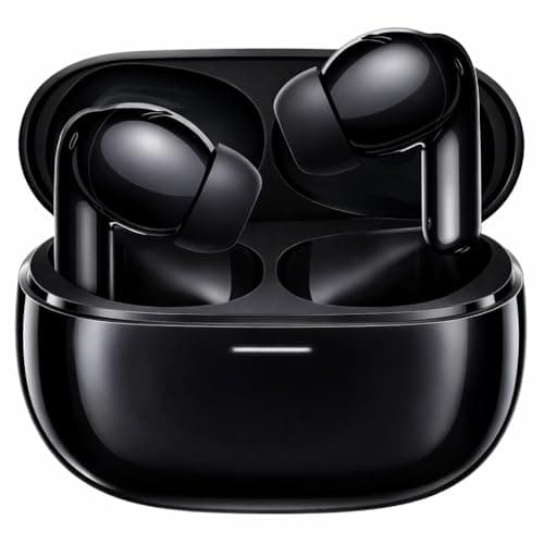 XuLinSe Wireless Earbuds Bluetooth 5.3 Headphones, In Ear Bluetooth Earphones with 4 Mics, IPX7 Waterproof Ear Buds, 10mm Drivers, Touch Control, Auto Pairing, HiFi Stereo Sound (Graphite)