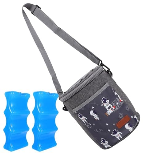 Breastmilk Cooler Bag Insulated Waterproof with Ice Pack, Oxford Cloth