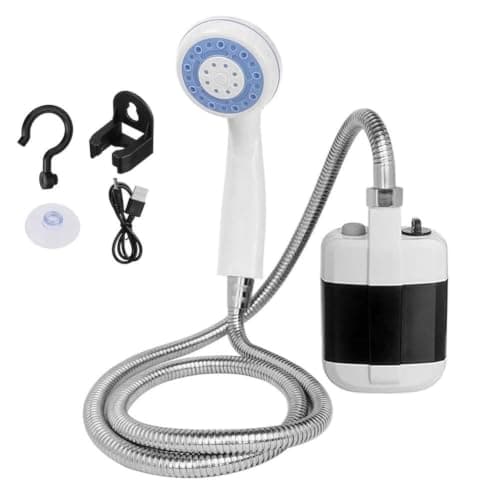 Portable Camping Shower USB Rechargeable Electric Set