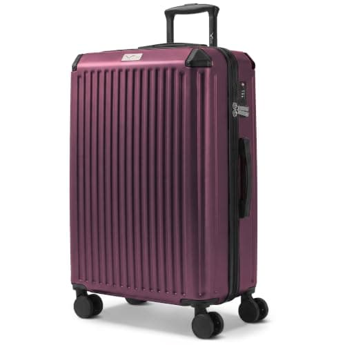 LUGG Sky Rover 28 Inch Suitcase Hard Shell Luggage, Strong & Lightweight with Secure TSA Lock, Smooth 360° Wheels, Internal Pockets - Airline Approved - 76x49x29cm - 5 Year Warranty