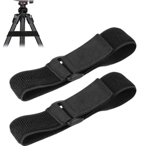 2-Pack Adjustable Elastic Tie Down Straps Quick Release Buckles