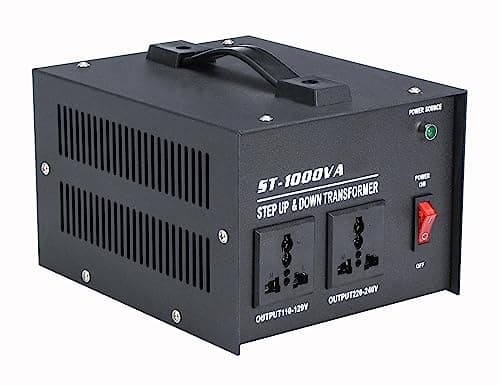 tonchean 1000W Voltage Converter Step Up & Step Down Voltage Transformer