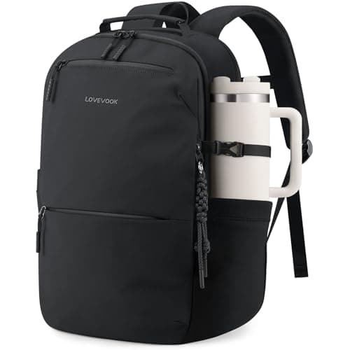 LOVEVOOK Laptop Backpack Womens Men, Lightweight Work Bag School Bags