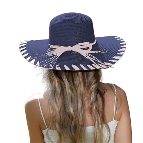 Women's Caps 2026 Sun Hat with Wide Brim for Men and Women, SPF 50+, Summer Beach Hat, Outdoor Sun Hat for Travel, Summer Hat, Sun Protection Cap, Sun Hat, navy, One Size