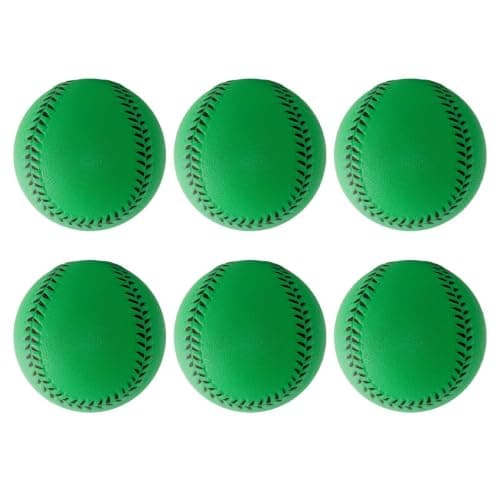 Soft Baseball Balls - 6 Piece Training Stress Ball Set for Kids