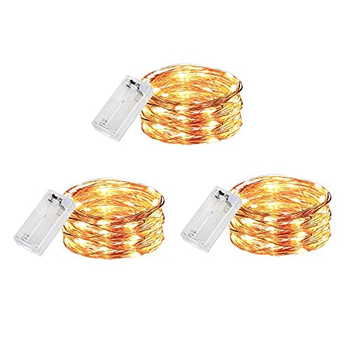 innotree 3 Pack Fairy Lights Battery Operated with Timer