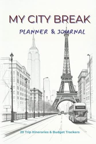 My City Break Planner & Journal: Undated 4-Day Itinerary, Budget Tracker, and Packing Organizer for 20 Weekend Getaways & Short Trips