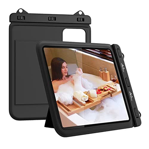 MoKo Waterproof Tablet Case with Foldable Stand, up to 12 Inches