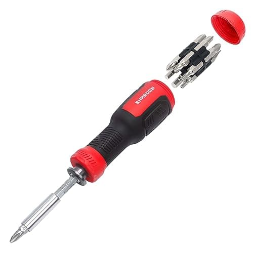 SHARDEN Multi Screwdriver Extendable All in One Screw Driver with 12 Bits