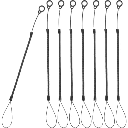 SHINEOFI 8 Pack Stylus Tether with Retractable Cord for Writing Tools